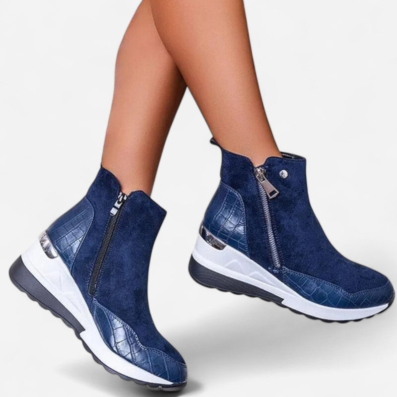 Québec Élégance Shoes Emma - Bottines confortables avec semelle antidérapante