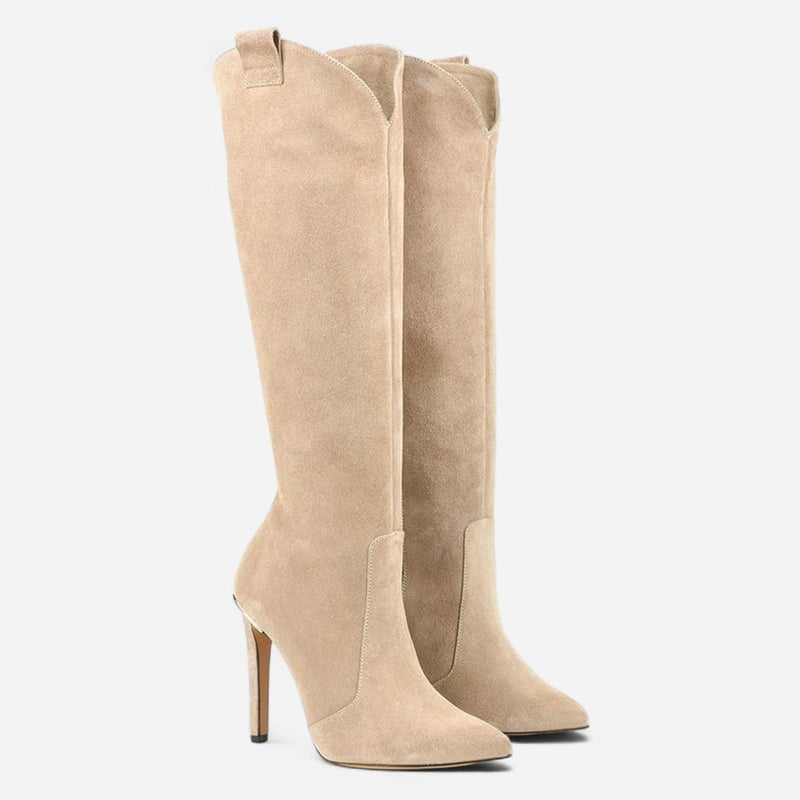 Québec Élégance Shoes Valentina - Bottes luxueuses au style audacieux et confort optimal