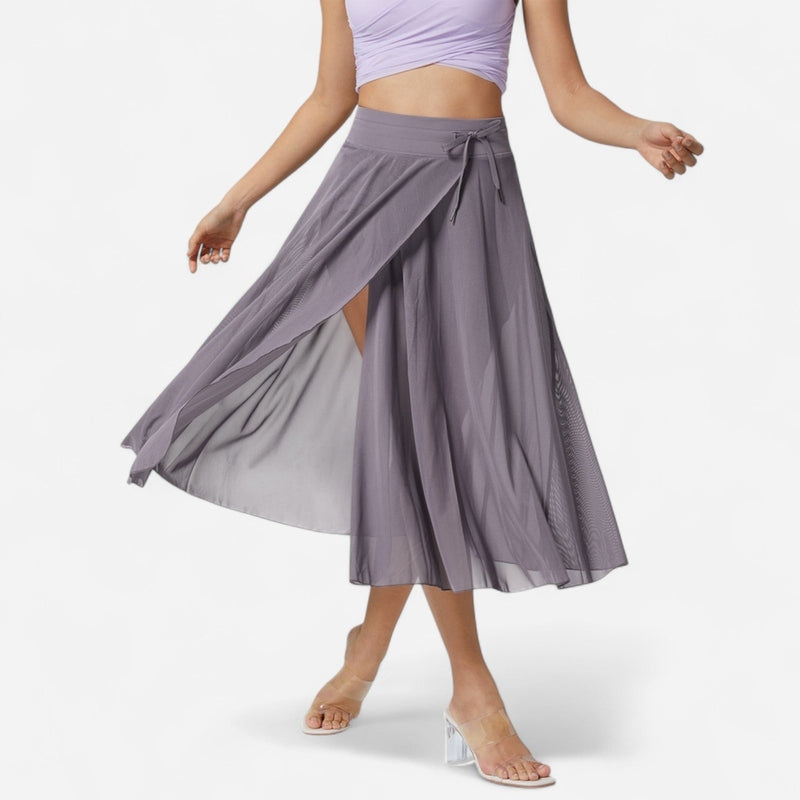 Québec Élégance Skirts Emma - Jupe midi taille haute flatteuse pour femme, élégante et confortable