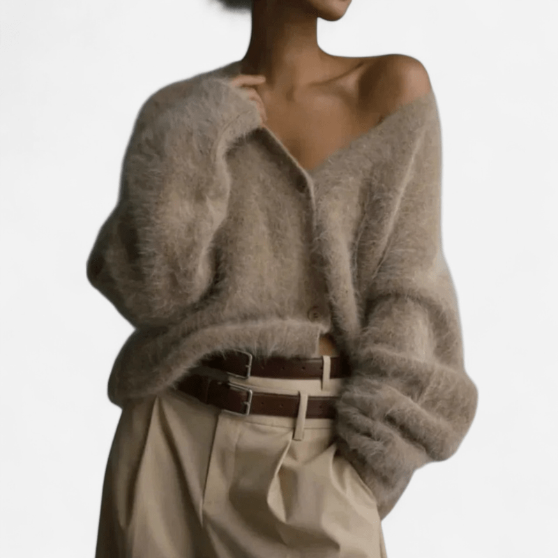 Québec Élégance Sweater Vergie - Pull en cachemire doux et élégant pour femme