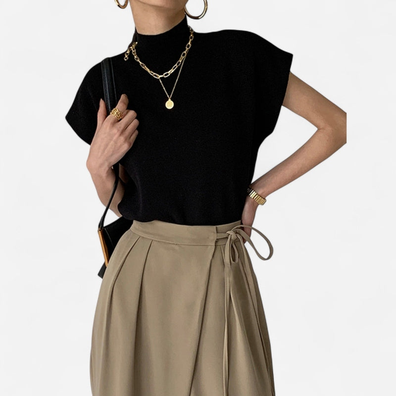 Québec Élégance Tops & Blouses Joy - Gilet pull élégant et polyvalent pour toutes les occasions