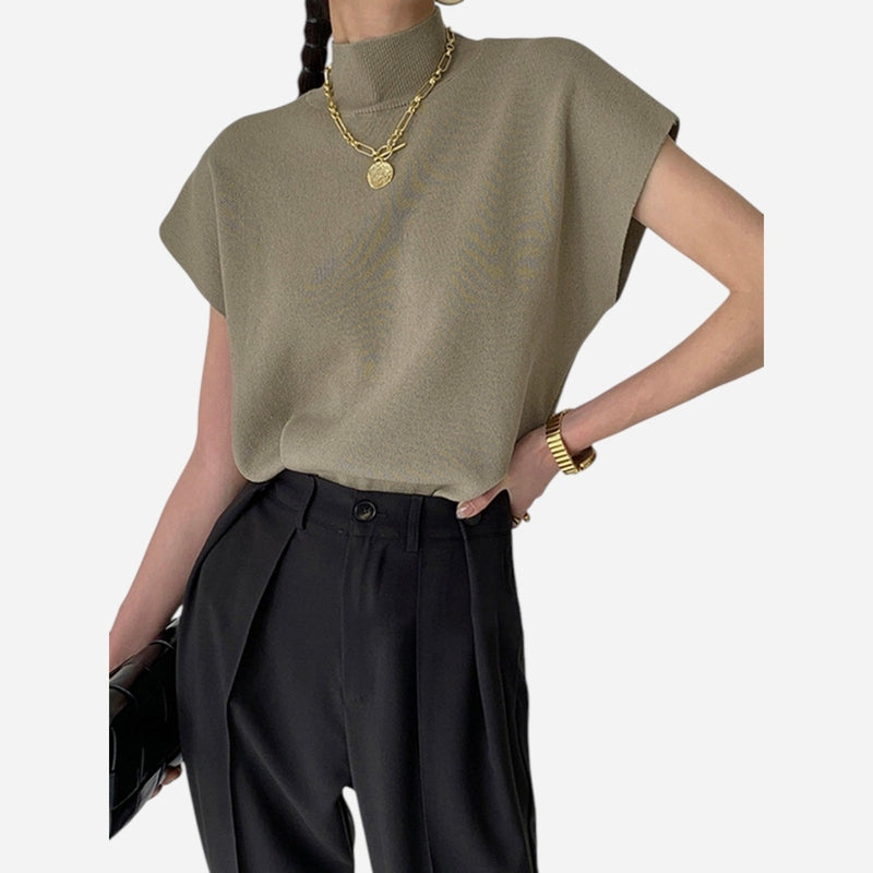 Québec Élégance Tops & Blouses Joy - Gilet pull élégant et polyvalent pour toutes les occasions