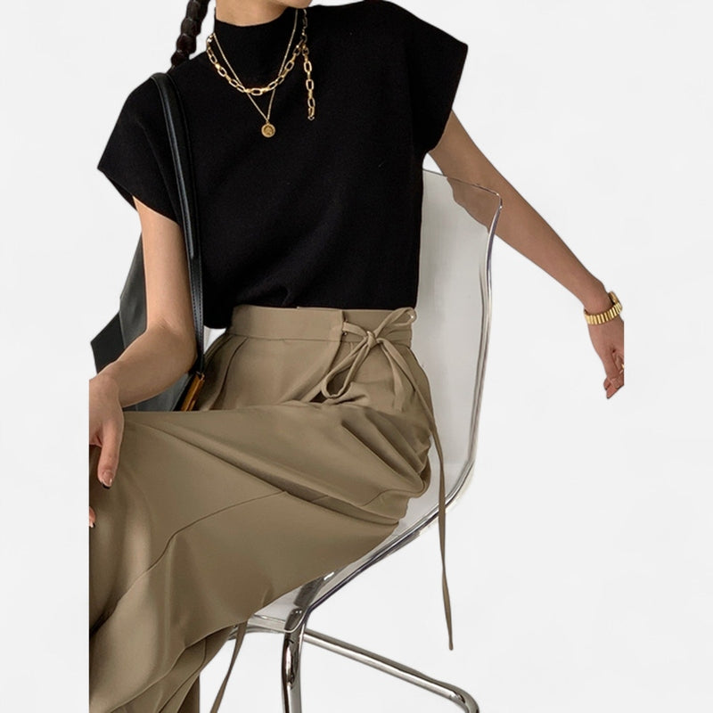 Québec Élégance Tops & Blouses Joy - Gilet pull élégant et polyvalent pour toutes les occasions