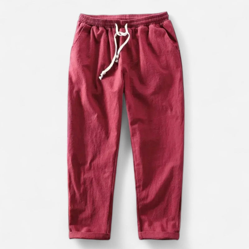 Québec Élégance Women Pants & Shorts Lexie - Pantalons Décontractés Confortables en Tissu Doux et Élégant