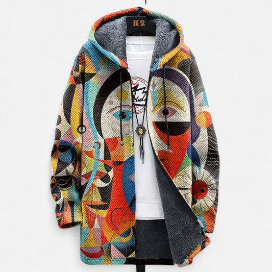 Astra - Luxe sweat à capuche inspiré par l'art pour femme