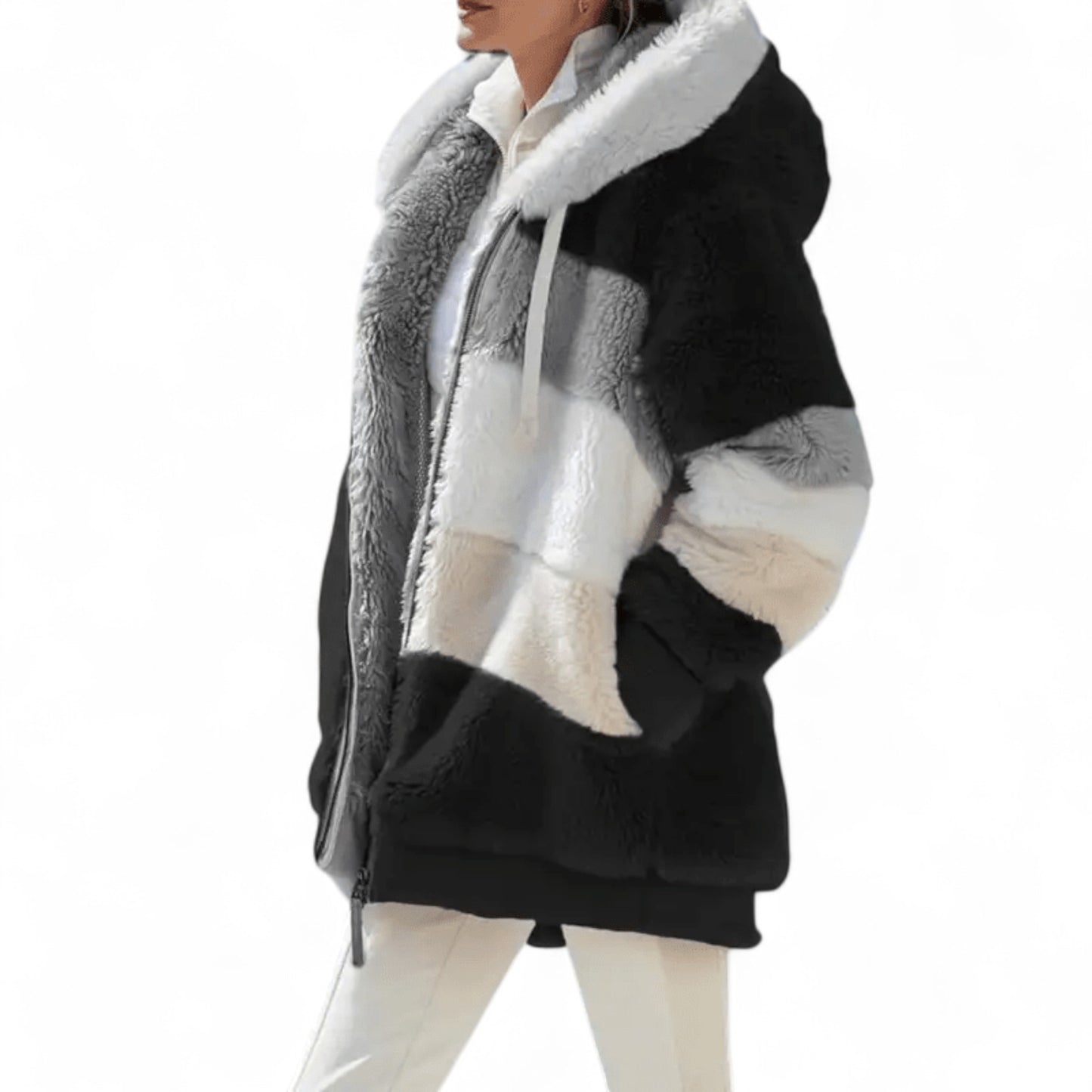 Sophie - Cardigan d'automne élégant en polaire douce