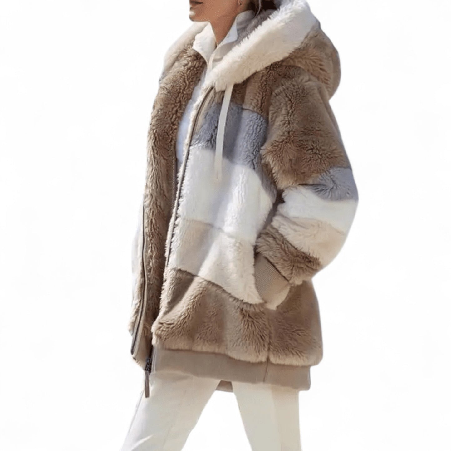 Sophie - Cardigan d'automne élégant en polaire douce