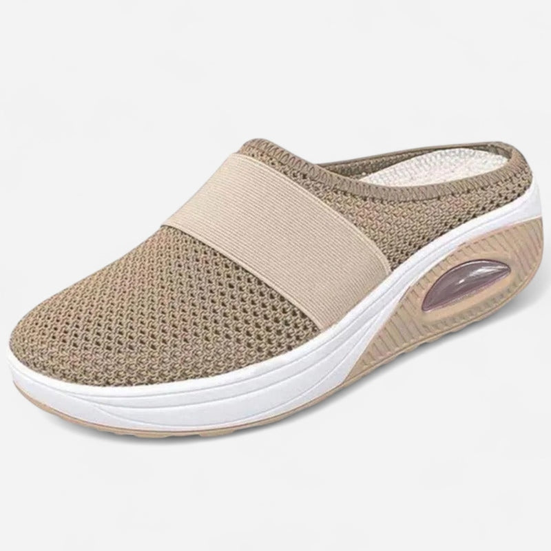 Québec Élégance slippers Kirsten - Chaussures à talons compensés orthopédiques confortables