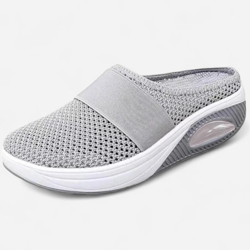 Québec Élégance slippers Kirsten - Chaussures à talons compensés orthopédiques confortables