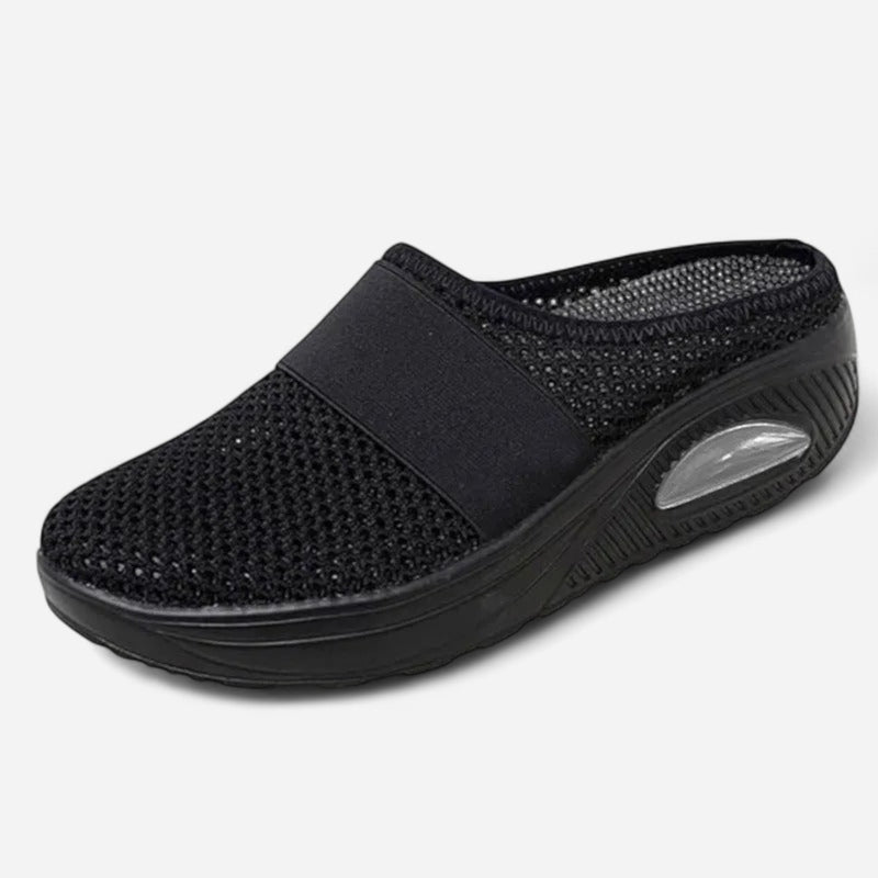 Québec Élégance slippers Kirsten - Chaussures à talons compensés orthopédiques confortables