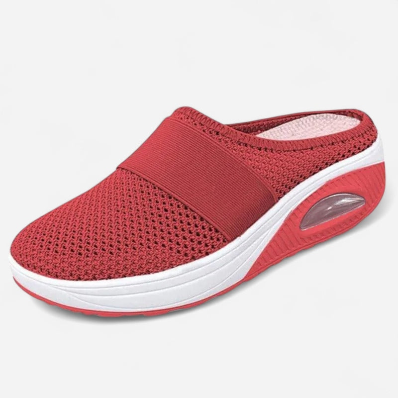 Québec Élégance slippers Kirsten - Chaussures à talons compensés orthopédiques confortables