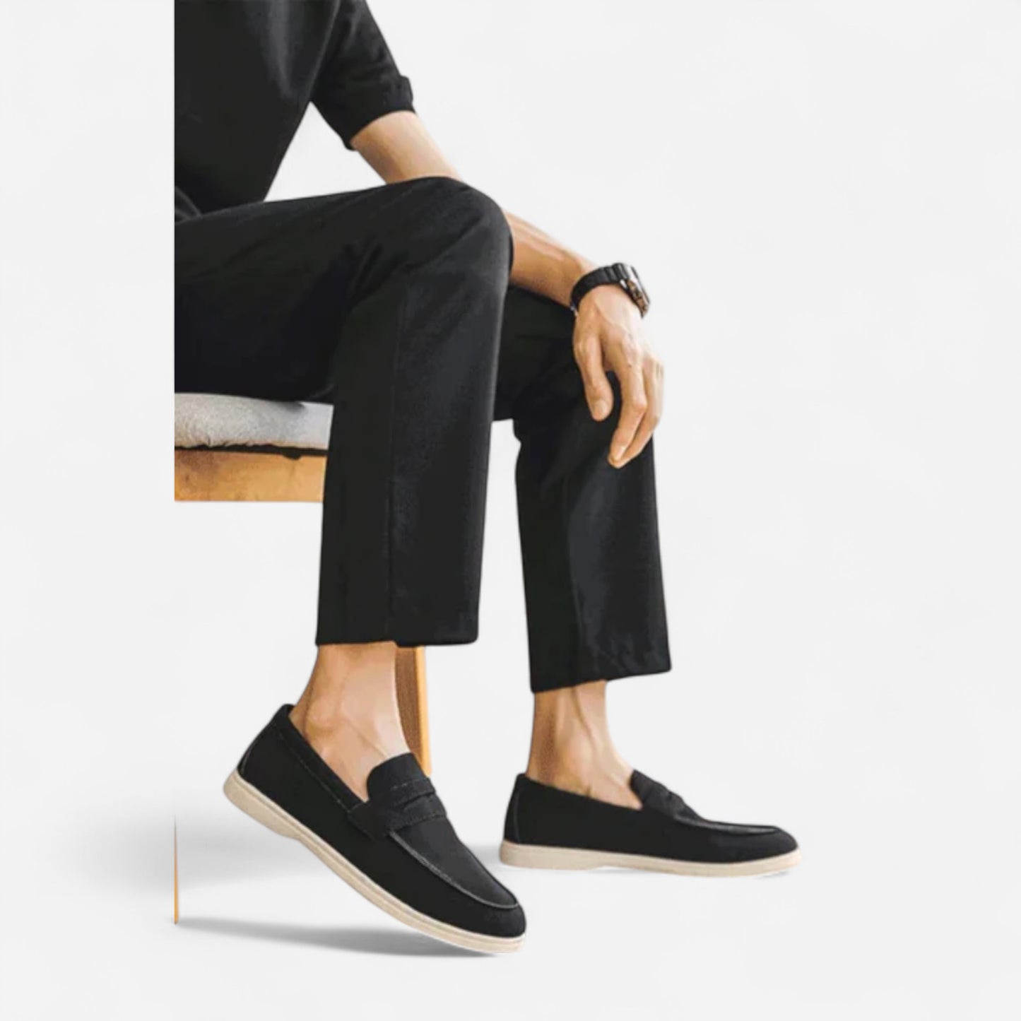 Renlow Mocassins en Suède Doux - Élégance et Confort Inégalés