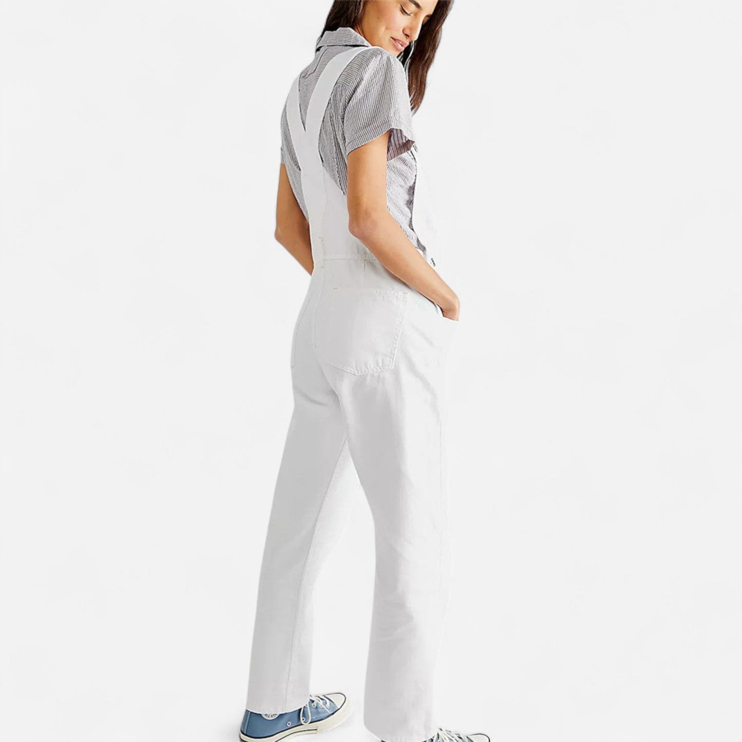 Indie West - Salopette en Denim Éthique et Tendance pour Femme