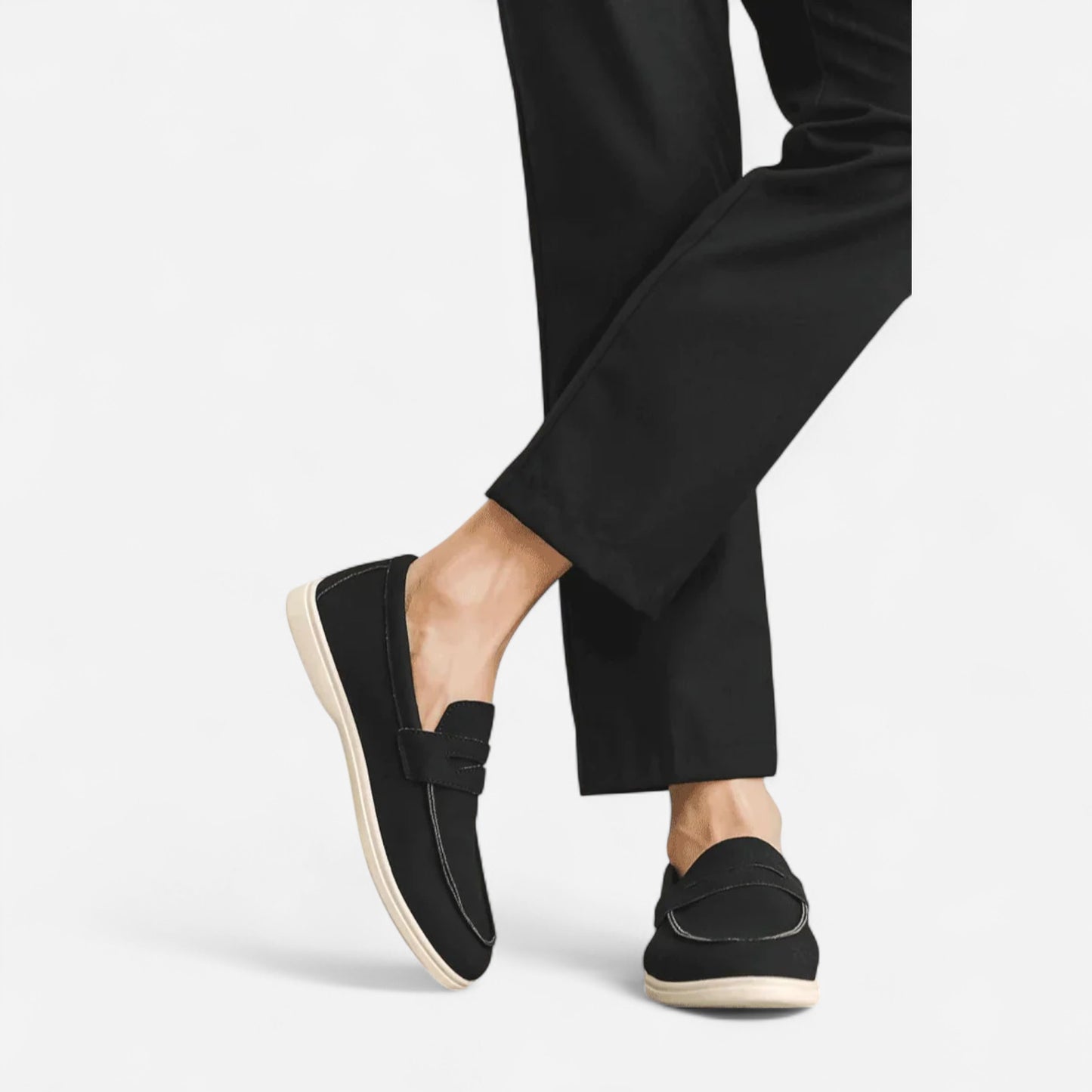 Renlow Mocassins en Suède Doux - Élégance et Confort Inégalés