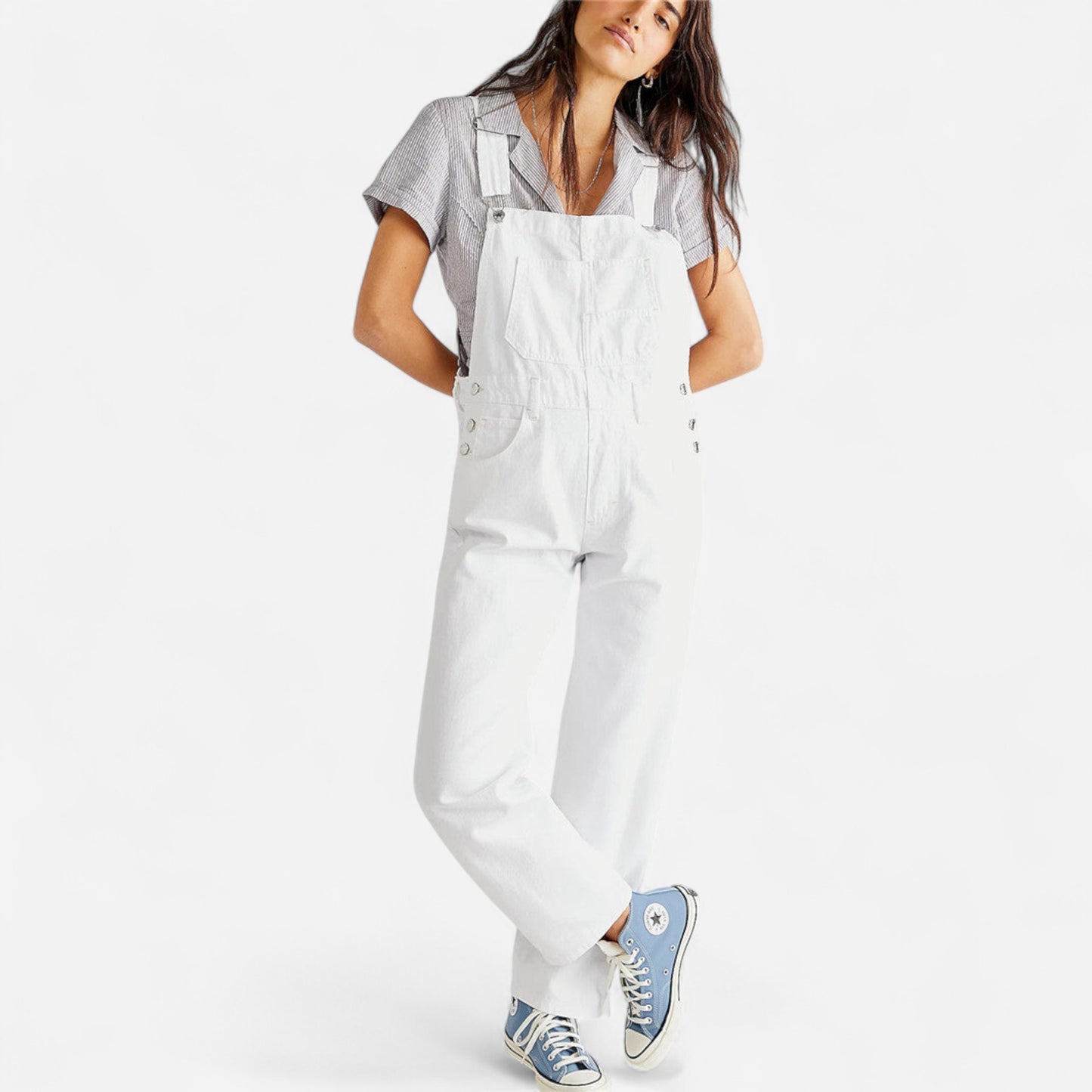 Indie West - Salopette en Denim Éthique et Tendance pour Femme