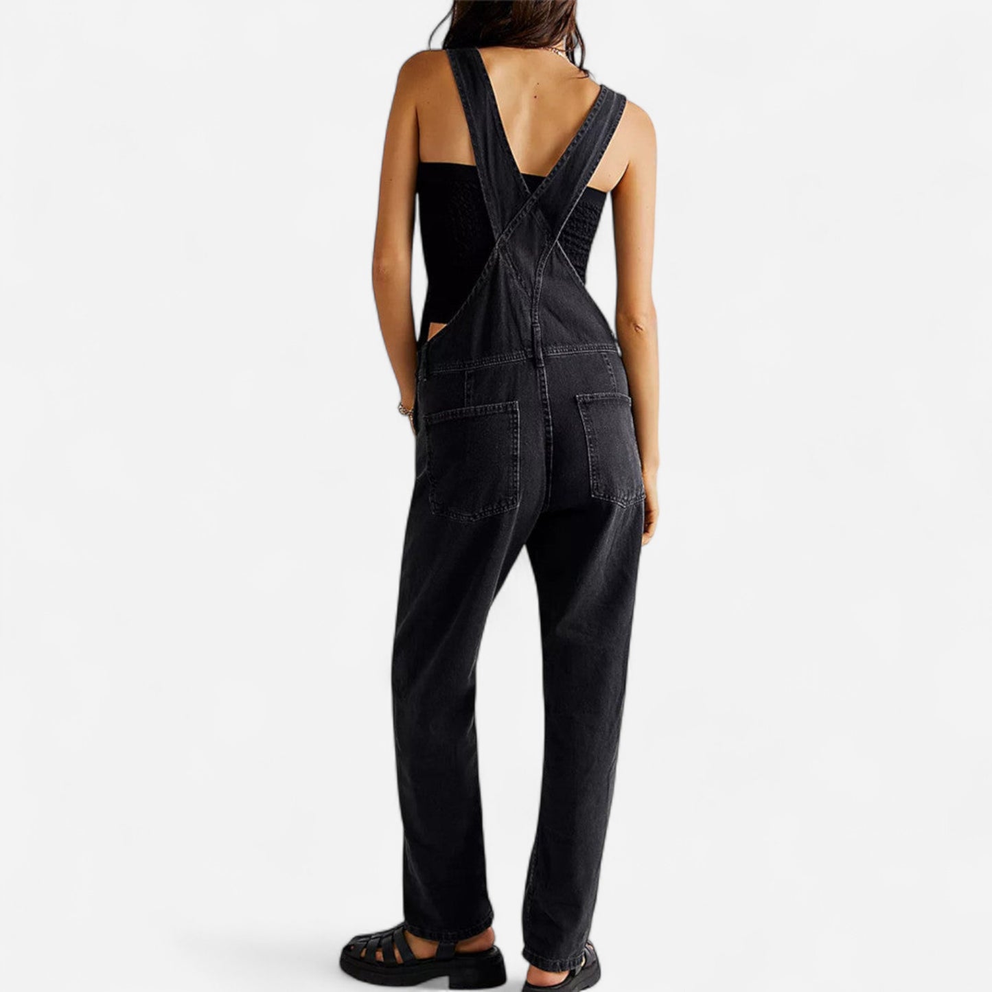 Indie West - Salopette en Denim Éthique et Tendance pour Femme