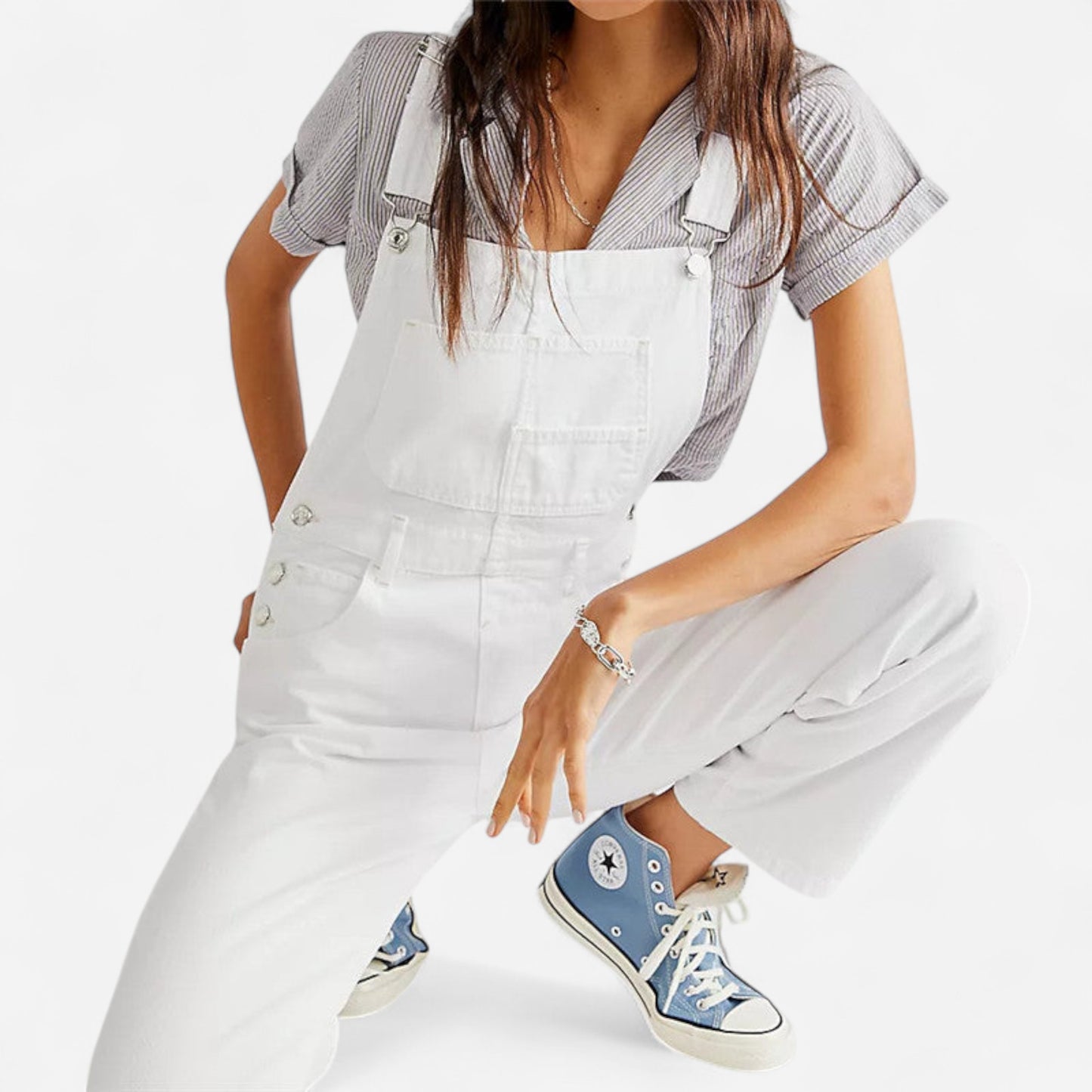 Indie West - Salopette en Denim Éthique et Tendance pour Femme