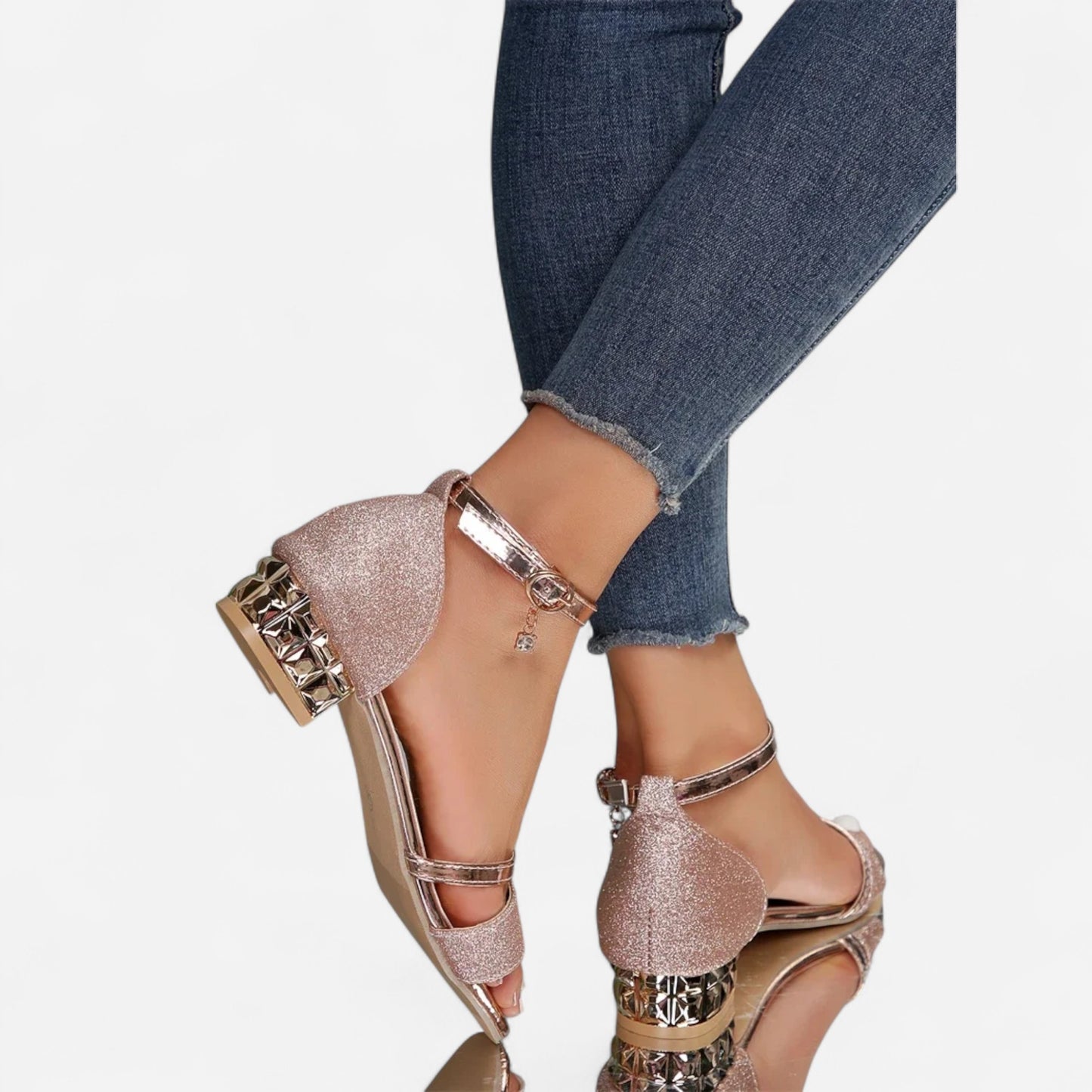 Julisse Radiance - Sandales à Talons Confortables et Élégantes