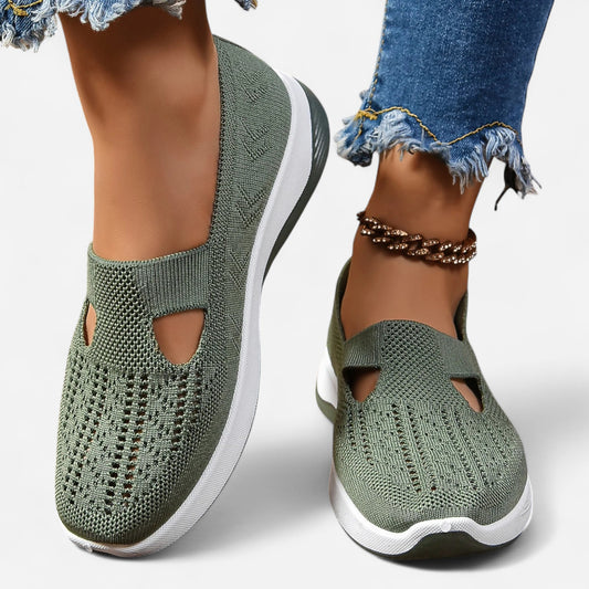 Avena - Baskets Slip-On Mesh Confortables et Élégantes