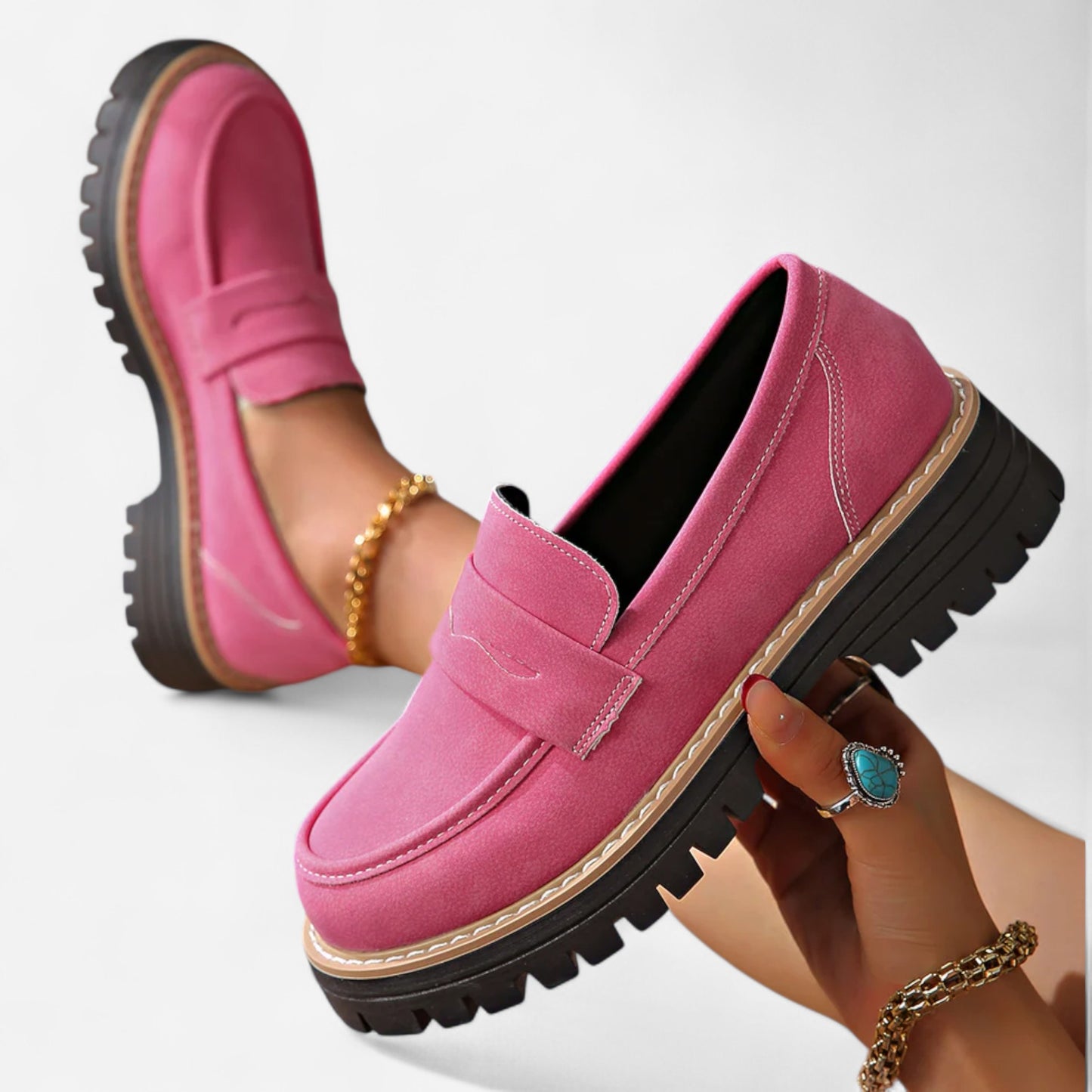 Étiennette - Mocassins Orthopédiques Confortables et Élégants