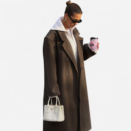Noëlle - Manteau oversize élégant pour un style contemporain