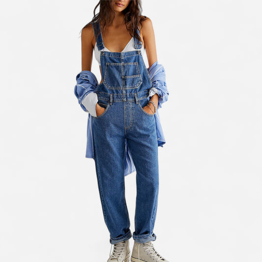 Indie West - Salopette en Denim Éthique et Tendance pour Femme
