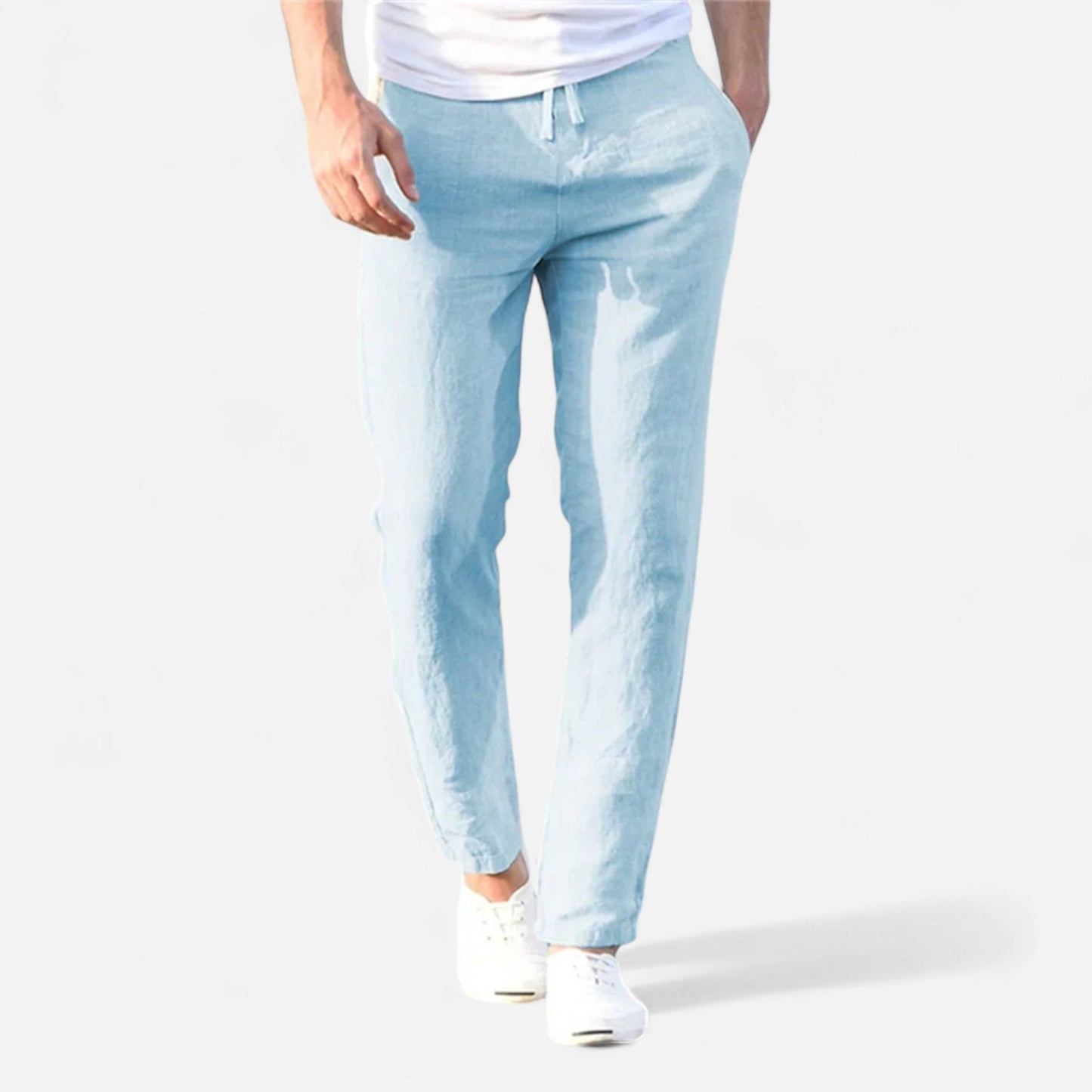 Jorn - Pantalon en lin léger pour un confort optimal et élégant