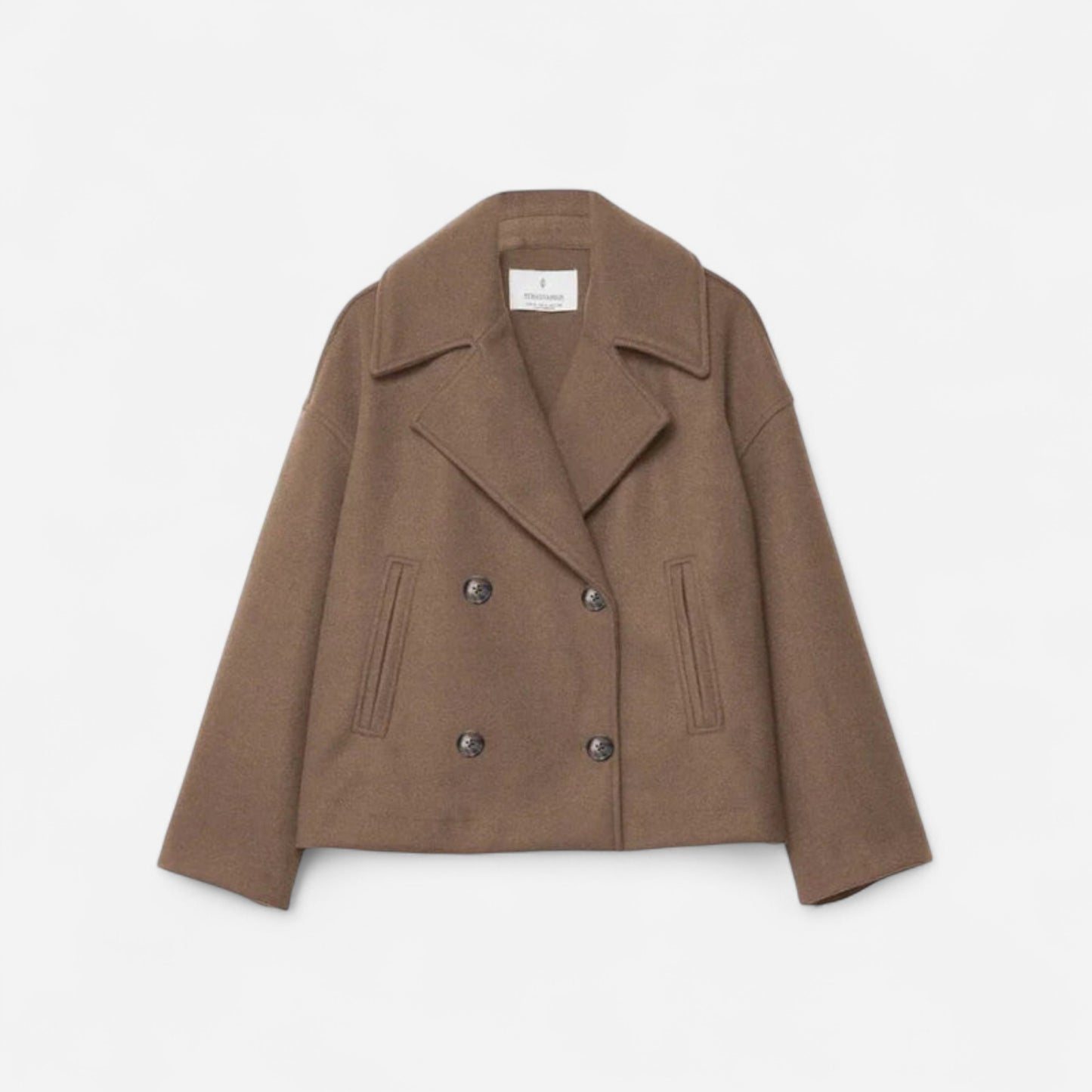 Veste Femme Courte Croisée - Élégance et Confort au Quotidien