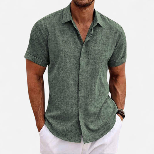 Jack Washington - Chemise Belmont pour Hommes, Élégante et Confortable