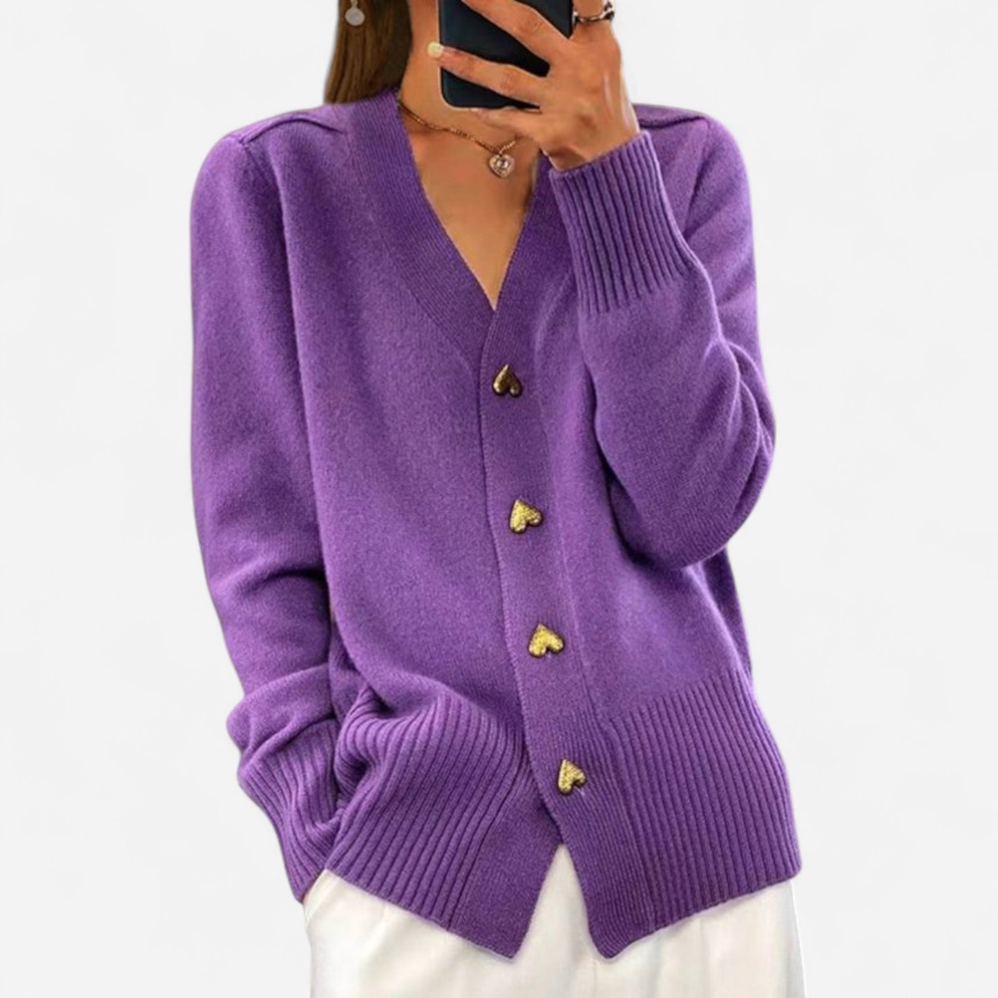 Sofia - Cardigan Élégant et Chaleureux pour Femmes