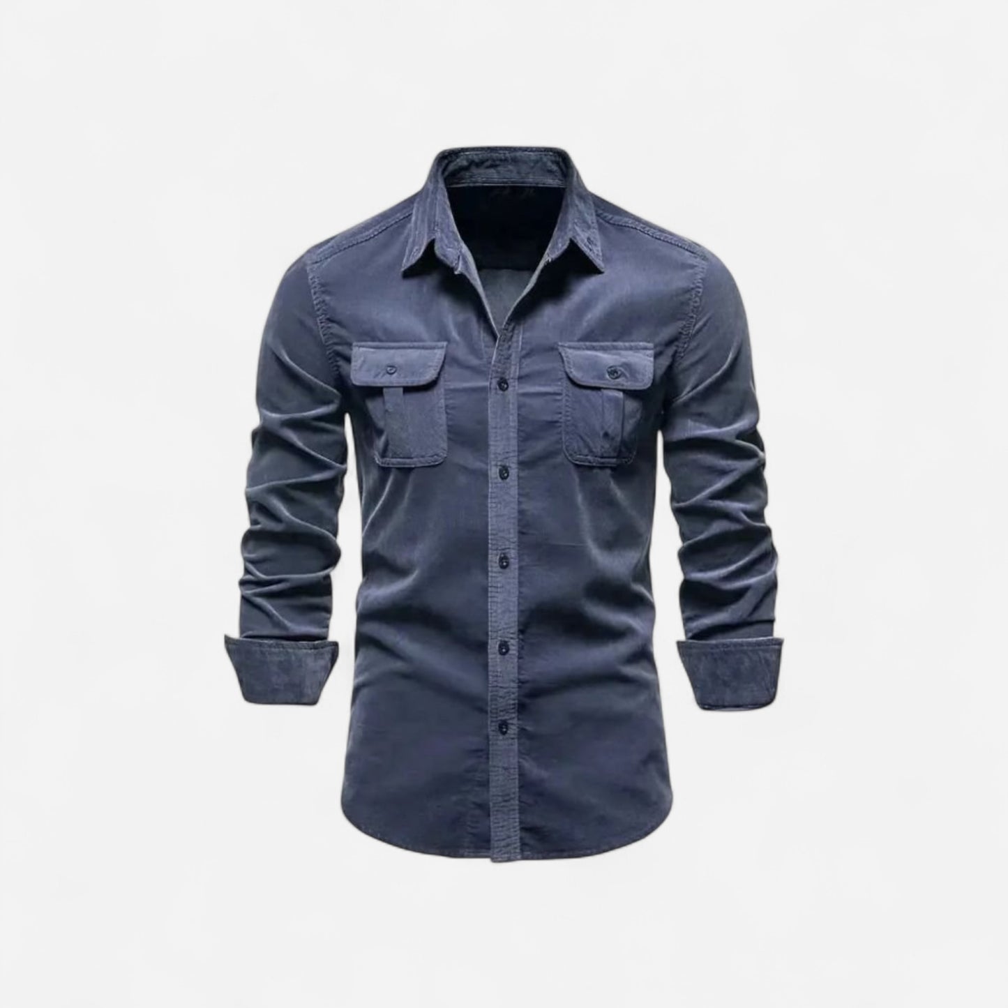 Chemise en velours côtelé décontractée - Élégance et confort au quotidien