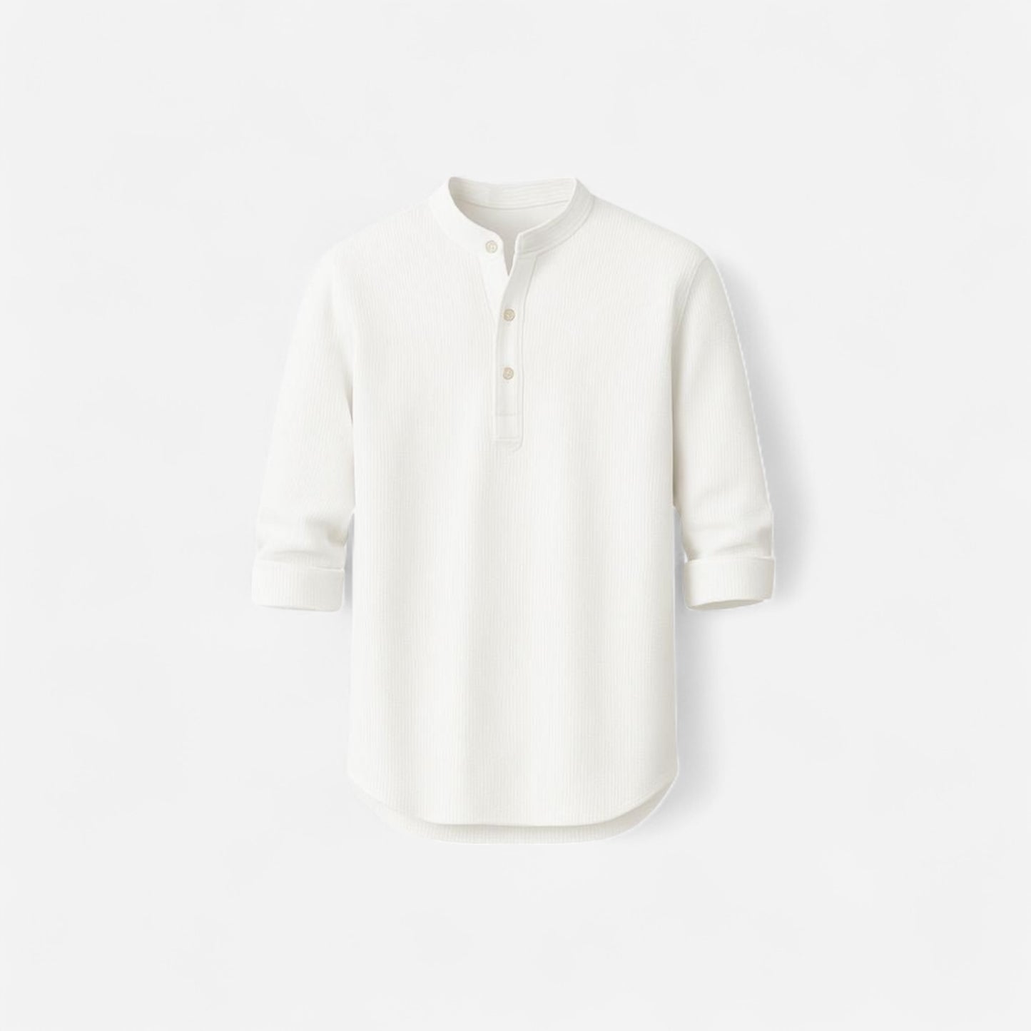 T-shirt à manches longues Casual Henry - Confort et style intemporel