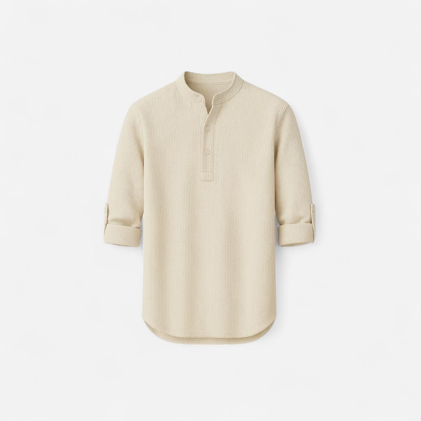 T-shirt à manches longues Casual Henry - Confort et style intemporel