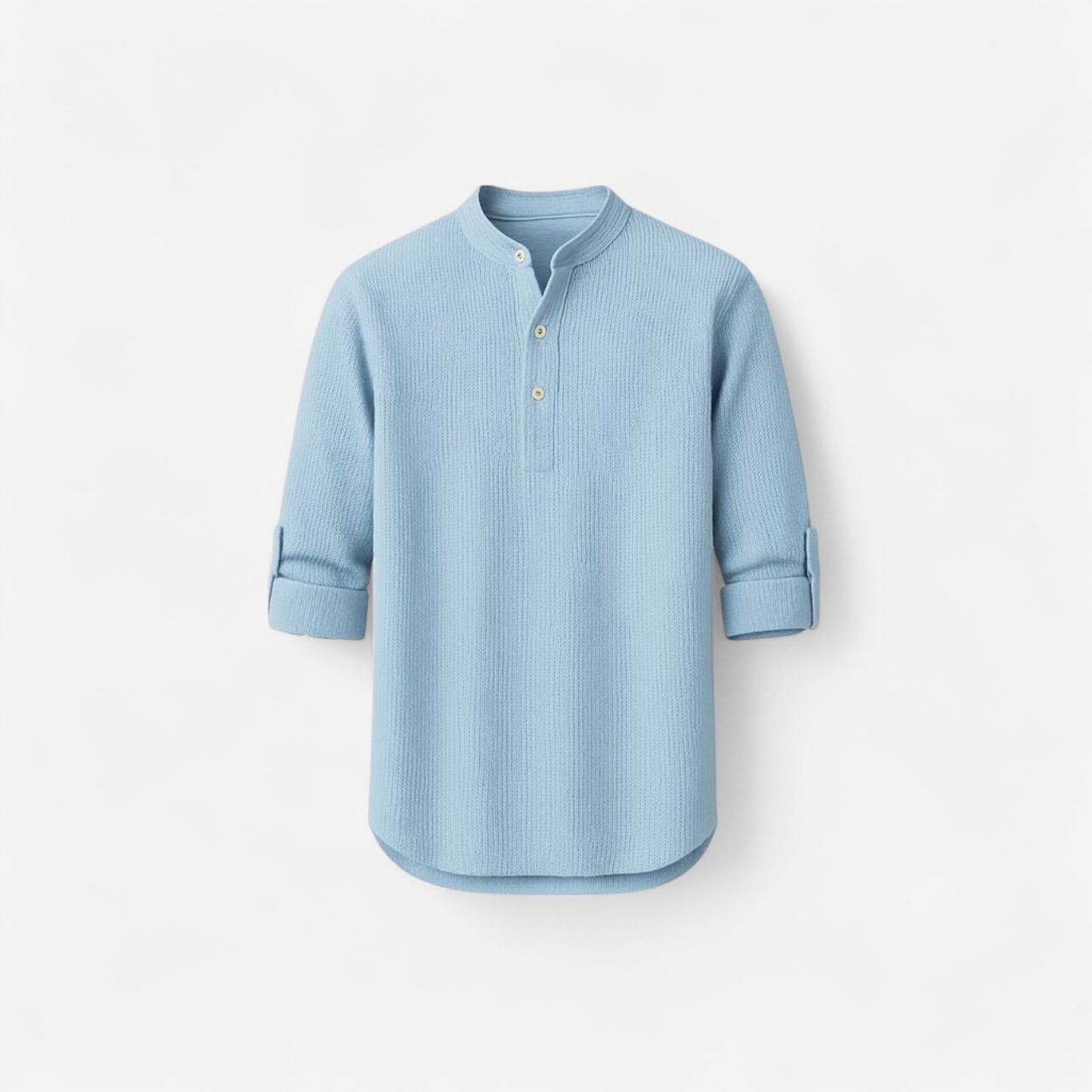 T-shirt à manches longues Casual Henry - Confort et style intemporel
