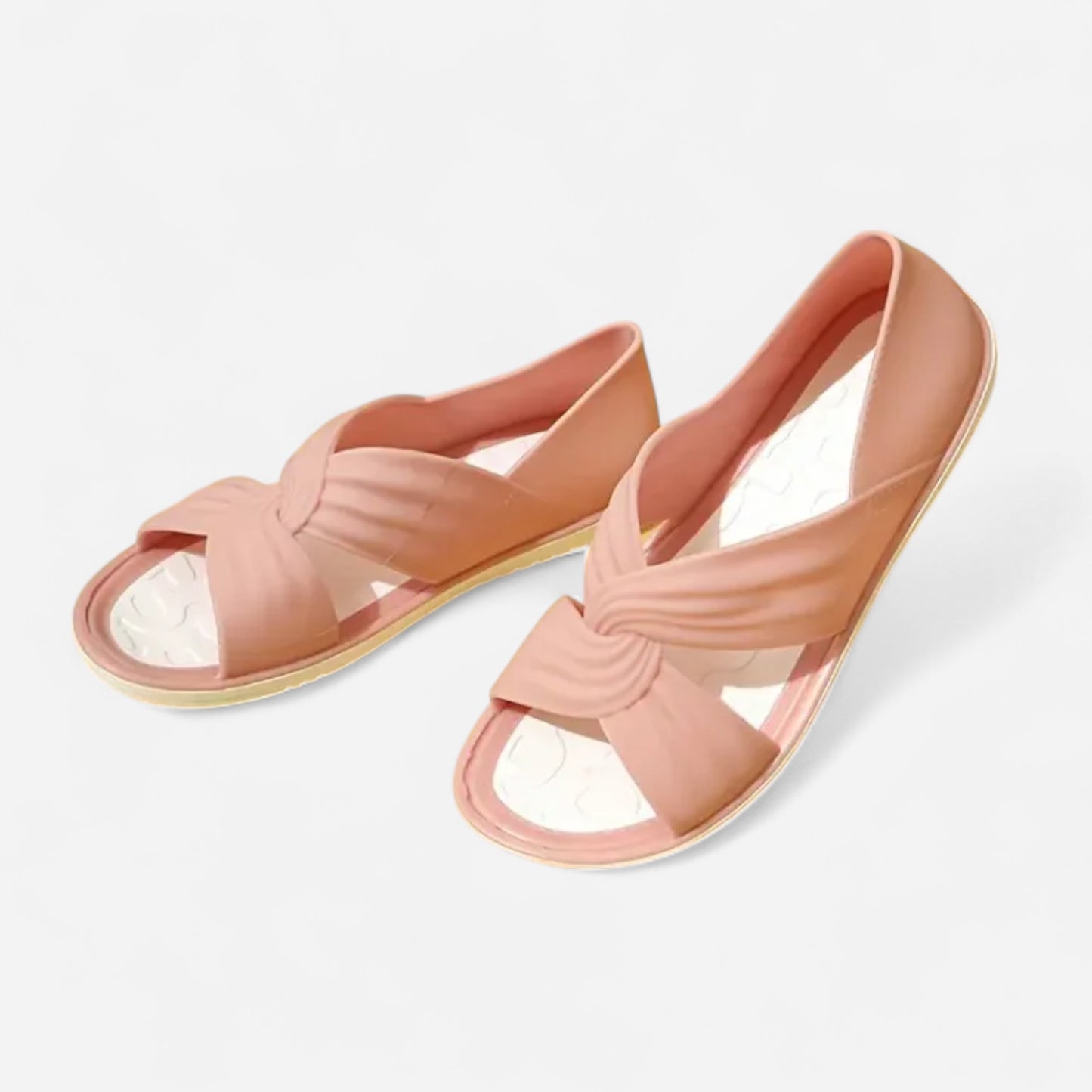 Florinda - Sandales Confortables à Nœud Papillon pour Femmes