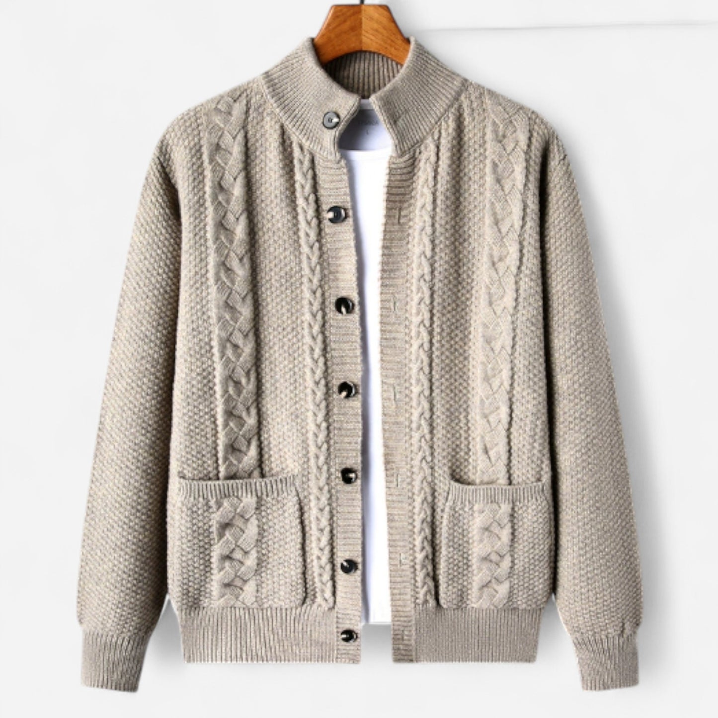 Maison Prestige - Cardigan en Cachemire Luxe et Élégance