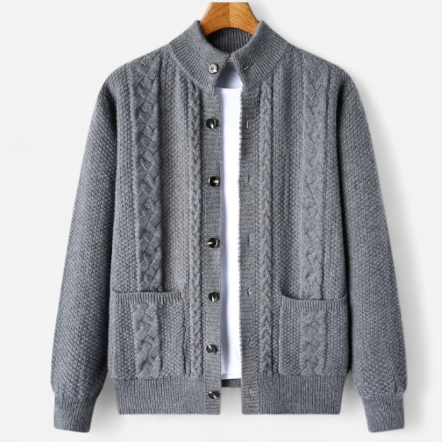Maison Prestige - Cardigan en Cachemire Luxe et Élégance