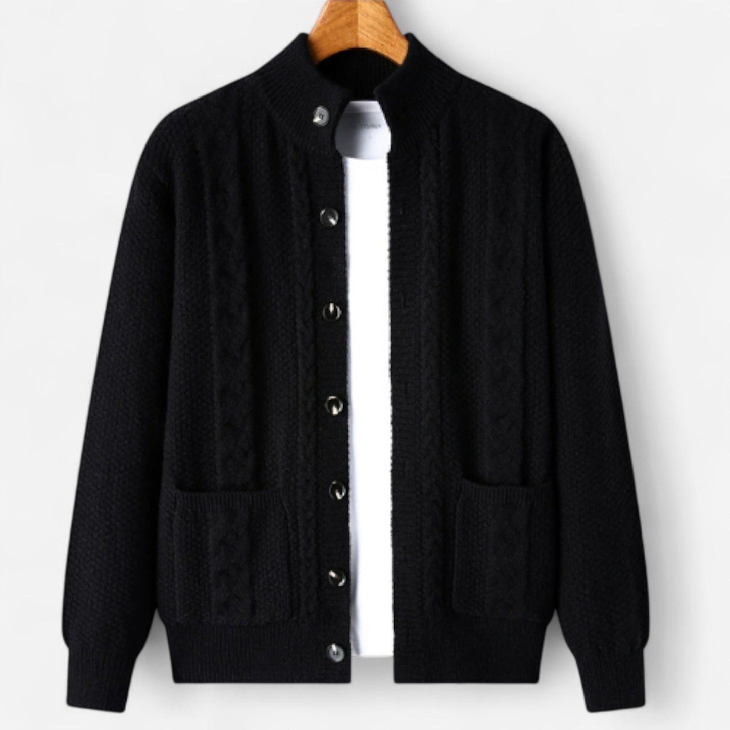 Maison Prestige - Cardigan en Cachemire Luxe et Élégance