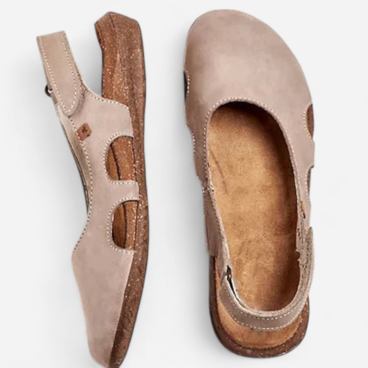 Slingback Confort - Sandales Casual à Semelle Souple et Élégante