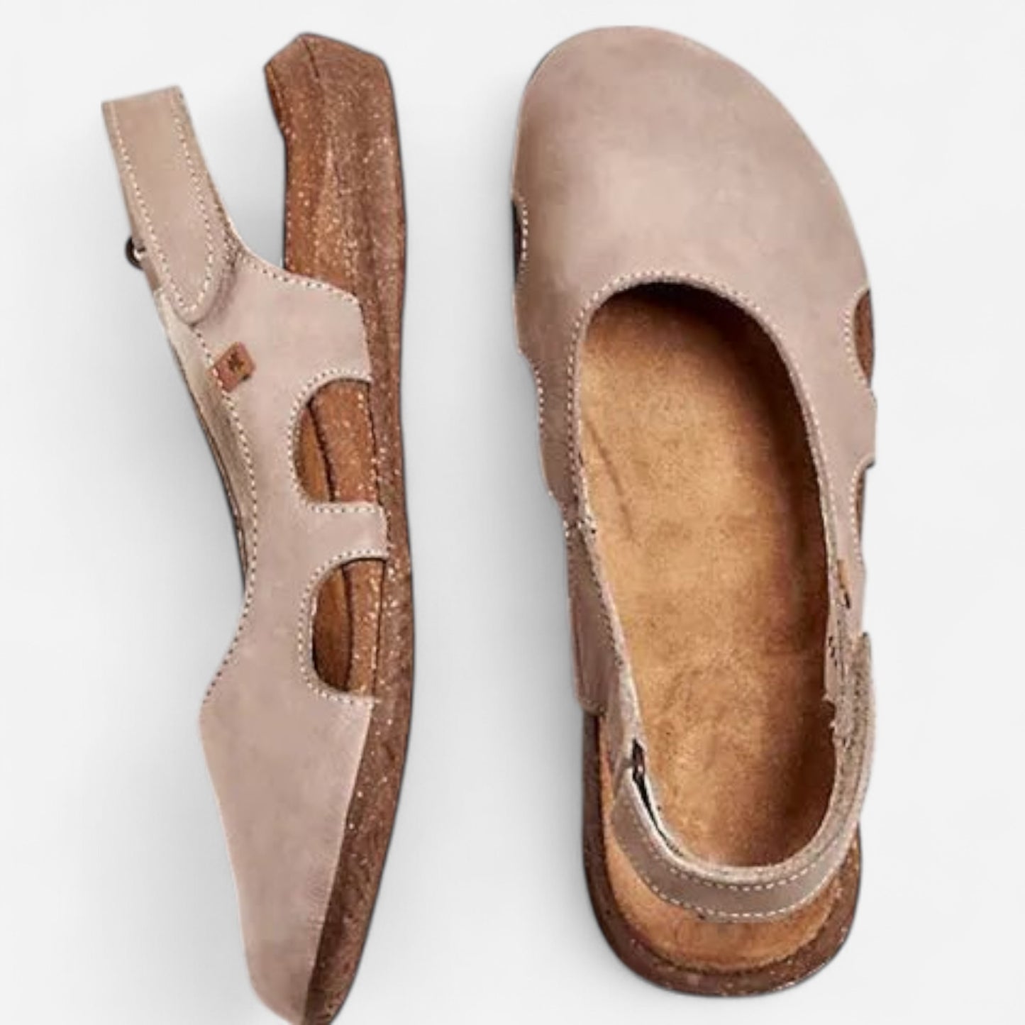Slingbacks Confort - Sandales Casual Quotidiennes avec Semelle Souple