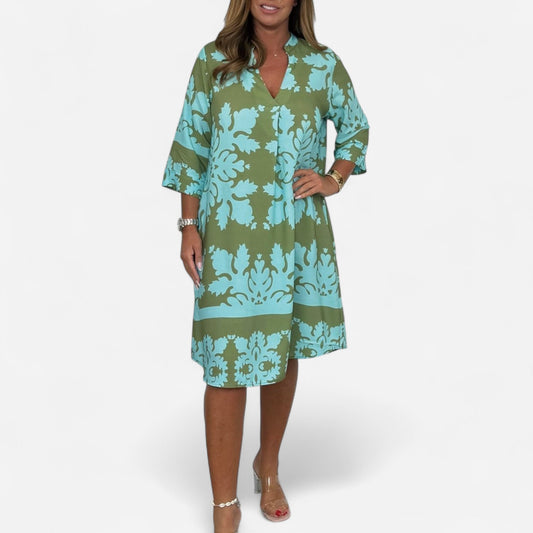 Elsa - Robe de Printemps Éclatante pour Élégance et Confort