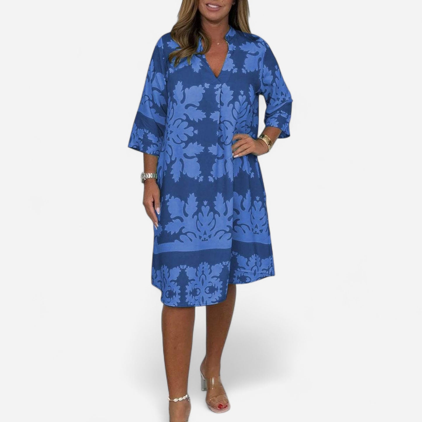 Elsa - Robe de Printemps Éclatante pour Élégance et Confort