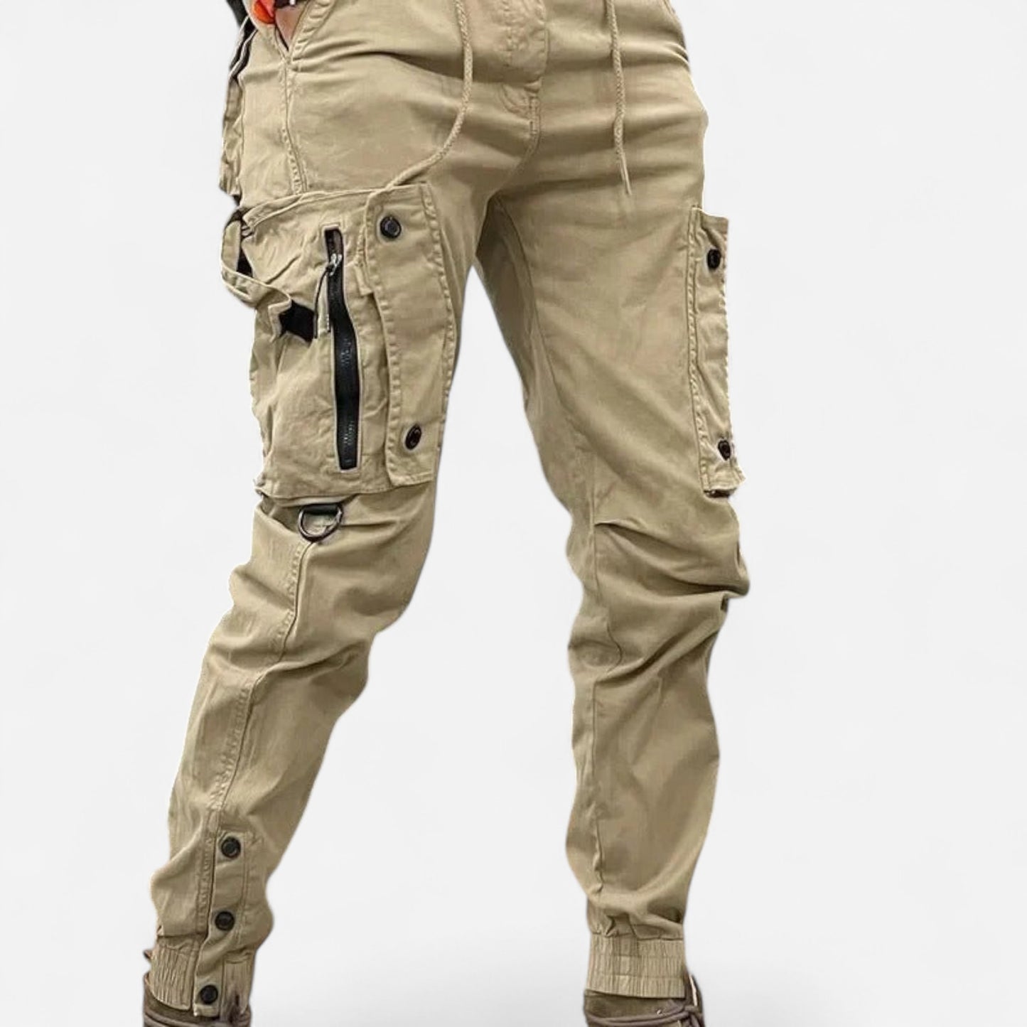 Marco - Pantalon Cargo Extensible avec Poches Pratiques et Élégantes