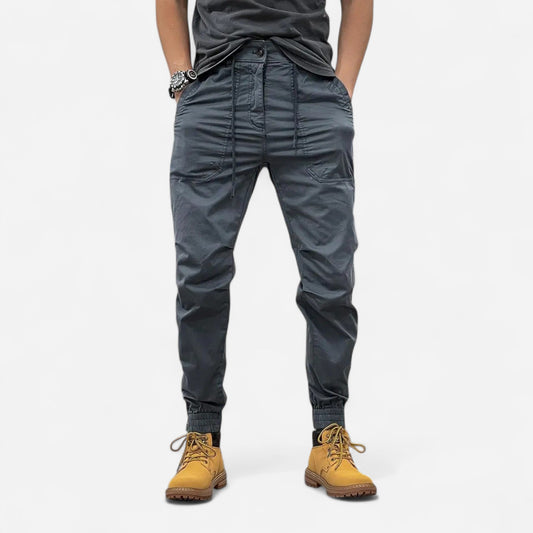 Marco - Pantalon Cargo Extensible avec Poches Pratiques et Élégantes