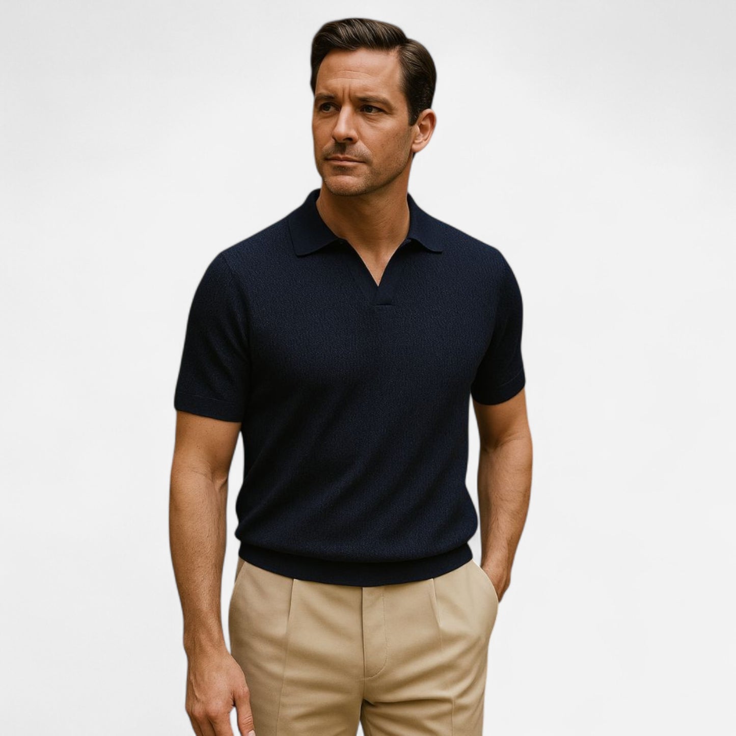 Old Money - Polo en Coton de Luxe pour un Style Élégant