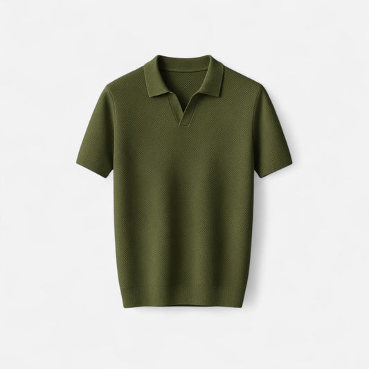 Old Money - Polo en Coton de Luxe pour un Style Élégant
