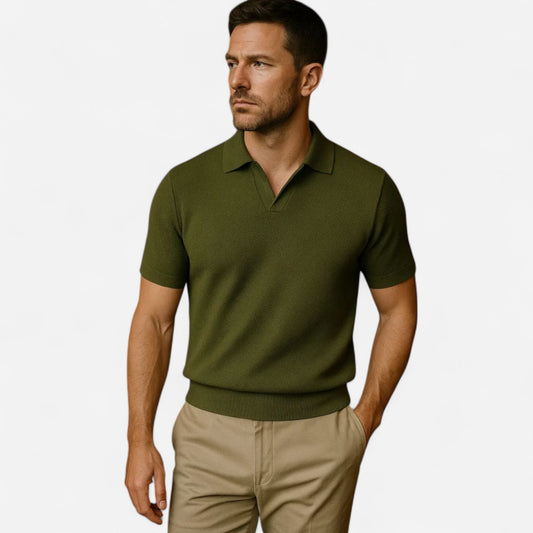 Old Money - Polo en Coton de Luxe pour un Style Élégant