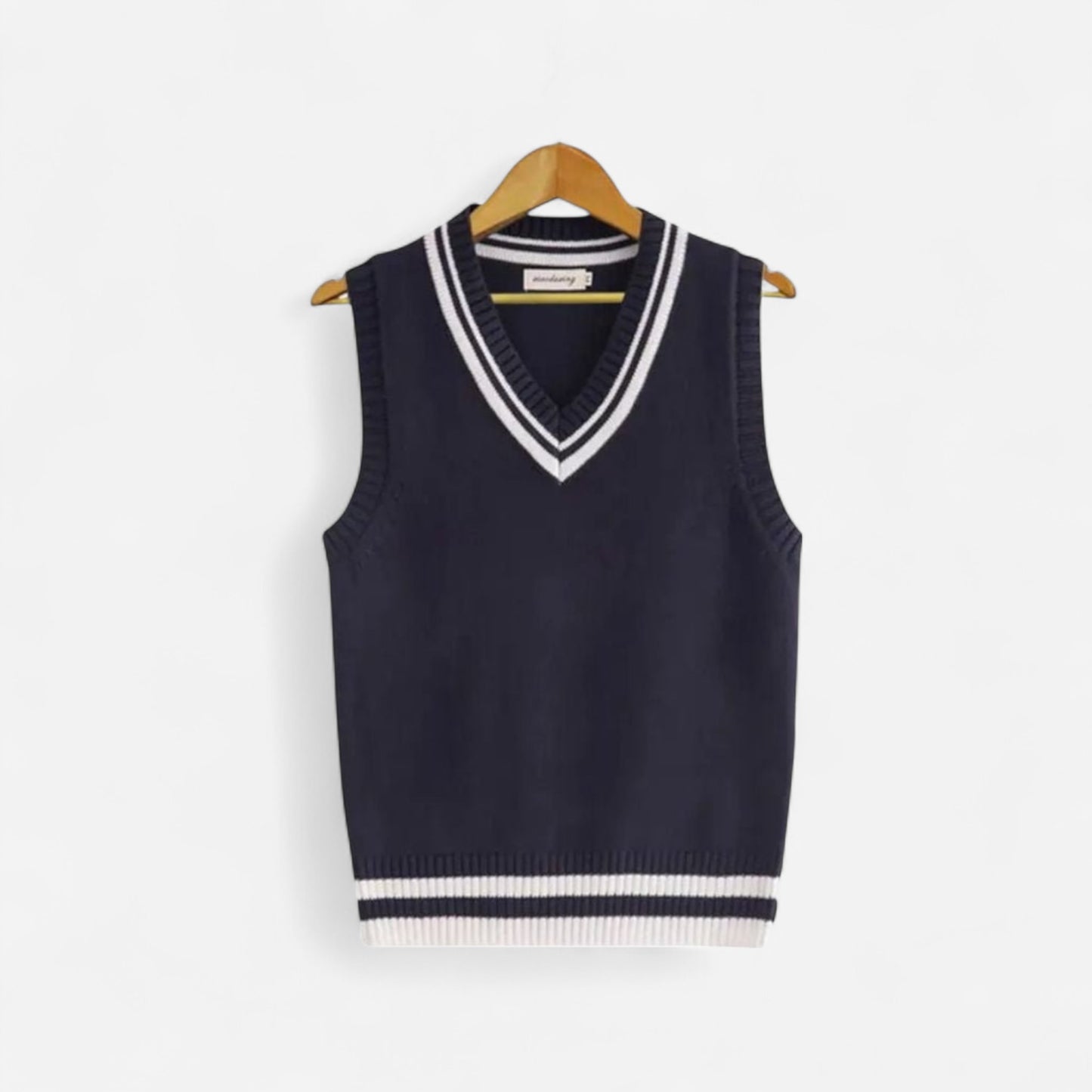 Old Money - Gilet Essentiel en Tricot Élégant et Chic