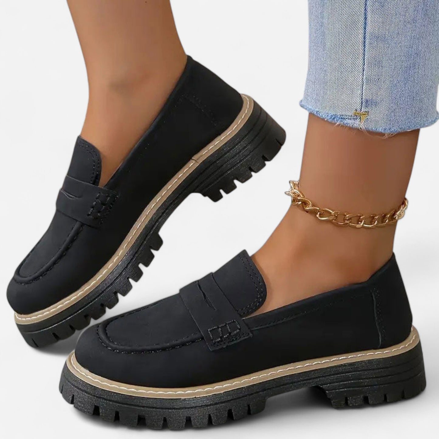 Étiennette - Mocassins Orthopédiques Confortables et Élégants