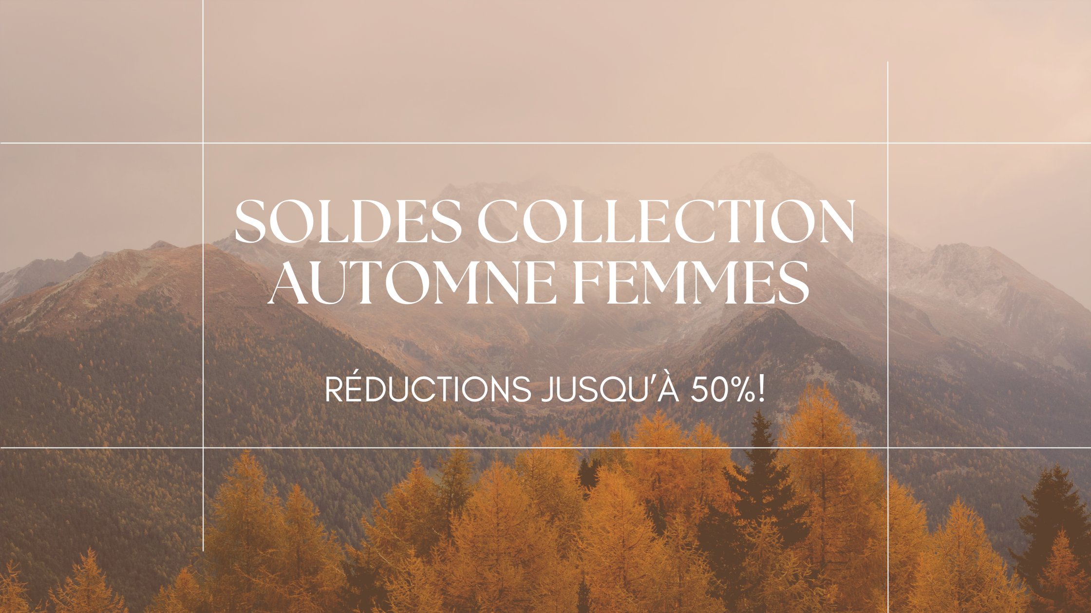 Soldes collection automne femmes